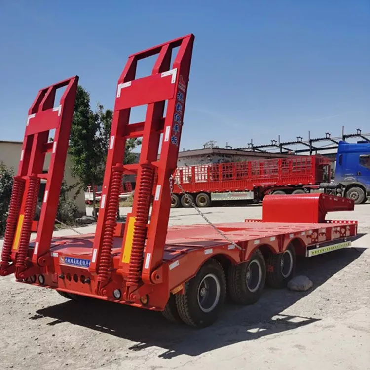 نیمه تریلر استاندارد Drop-Deck